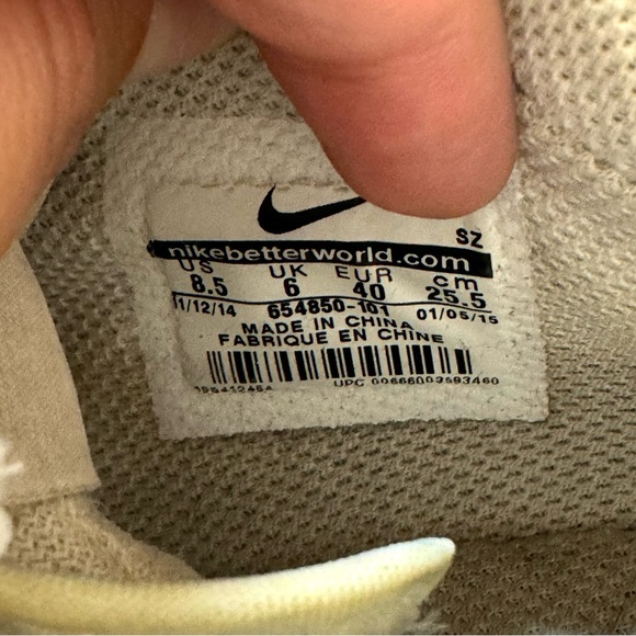 Nike Lunar Force 1 Sky Premium High Top Sneakers in White Women’s 8.5 654850-101 - Picture 13 of 13